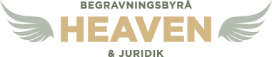 Begravningsbyrå Heaven & Juridik logotyp